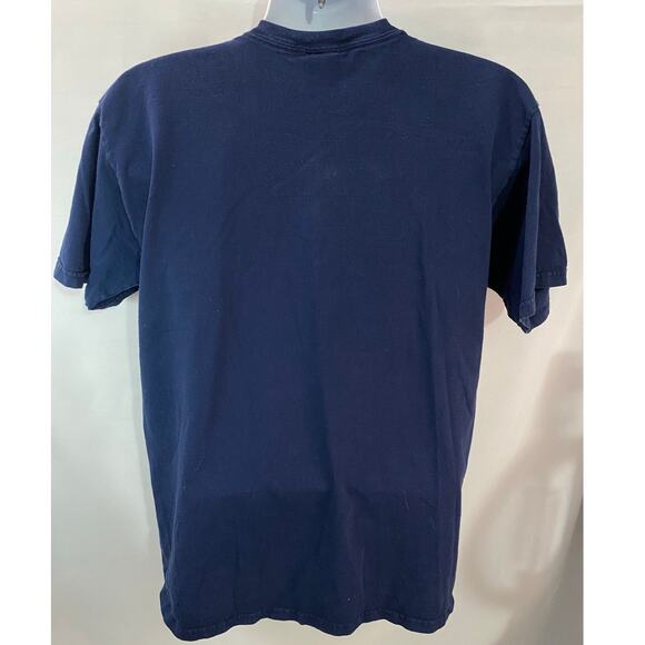 Vintage Kennedy Space Center Atlantis System T-Shirt Blue Size L Shuttle NASA - Picture 3 of 8